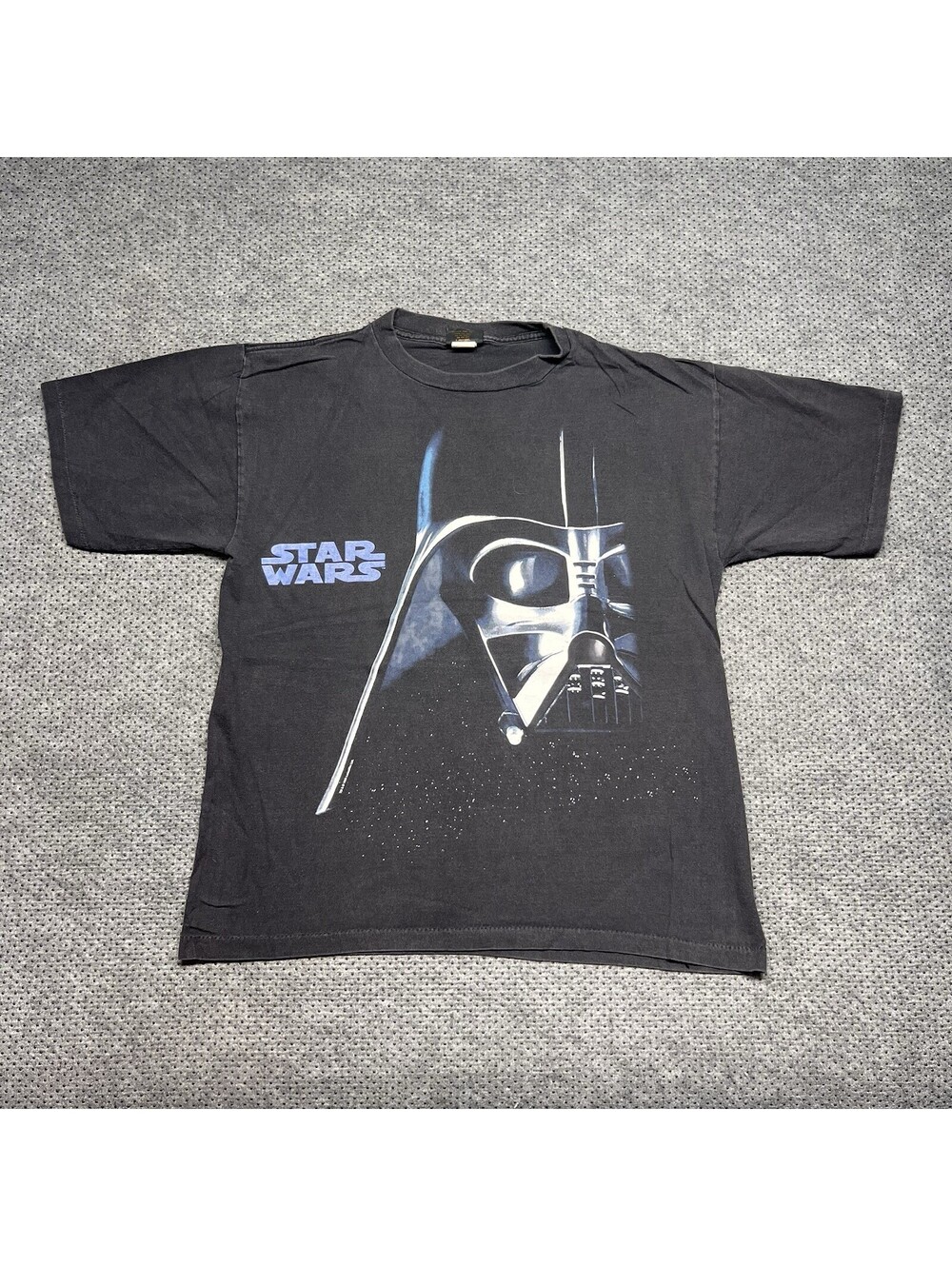 Vintage 1990S Darth Vader Star Wars Promo T-Shirt Large Rare Men’s Black